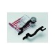 Set pied Janome transparent 1/4 inch avec 2 guides