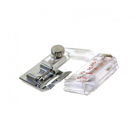 Pied Janome pose biais ajustable 5-20 mm