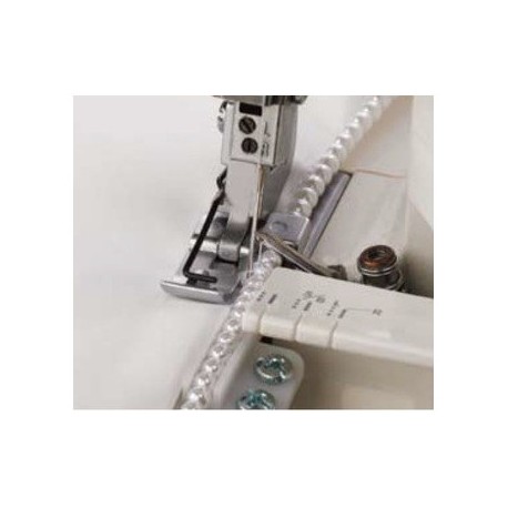 Pied Janome pose perles avec guide