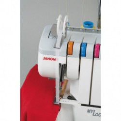 Pied Janome pose ruban avec guide