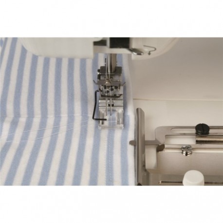 Pied Janome transparent pour ourlet couvert