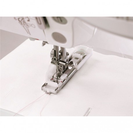 Pied Janome pour boutonnière extra large avec plaque stabilisatrice