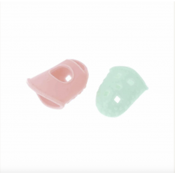 Doigtier tire-aiguilles en silicone