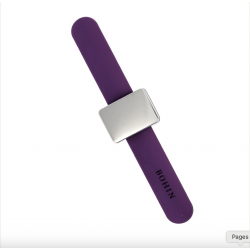 Bracelet porte-épingles magnétique